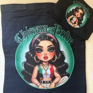 Chicana Pride Black Tote Bag